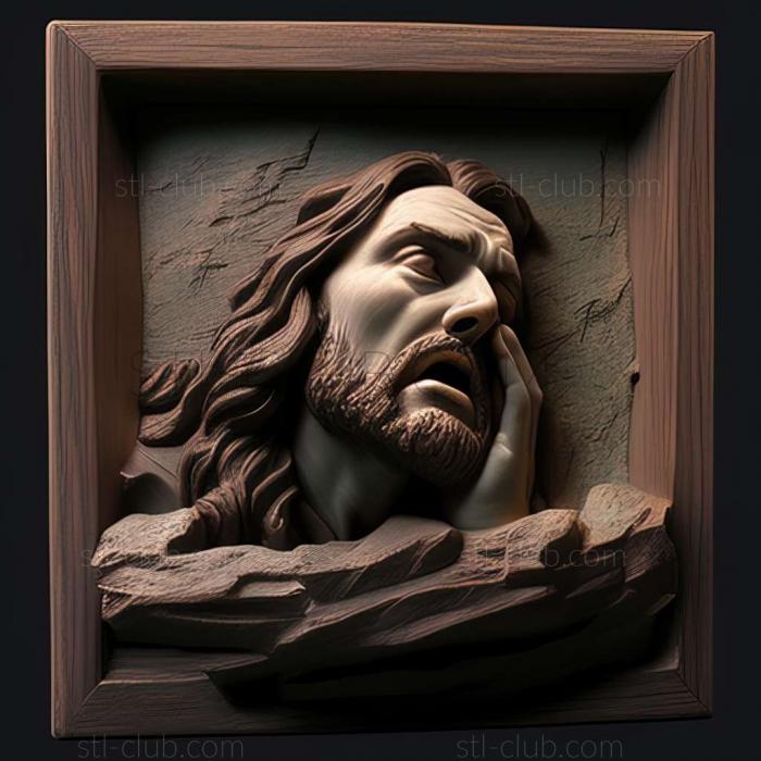 3D model Gustave Courbet (STL)